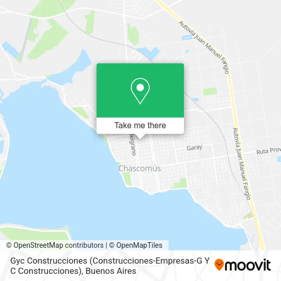 Mapa de Gyc Construcciones (Construcciones-Empresas-G Y C Construcciones)