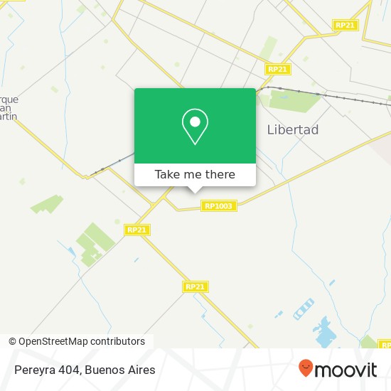 Mapa de Pereyra 404