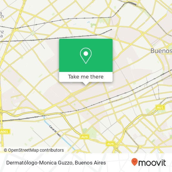 Mapa de Dermatólogo-Monica Guzzo