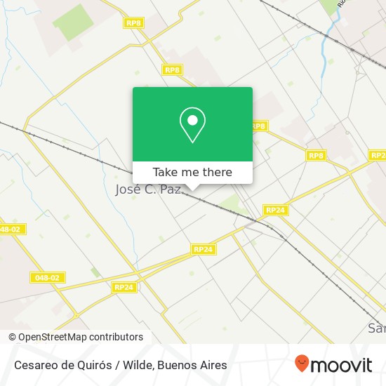 Cesareo de Quirós / Wilde map