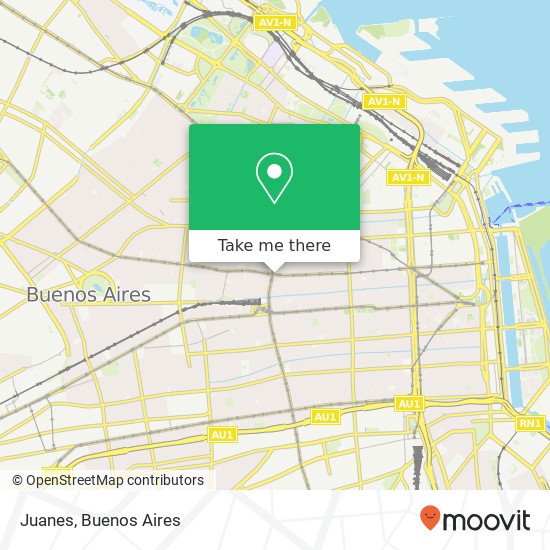 Juanes map