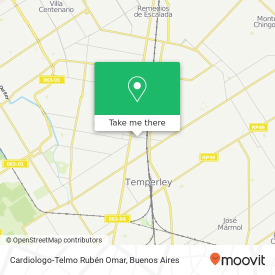 Cardiologo-Telmo Rubén Omar map