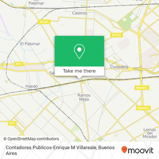 Mapa de Contadores Publicos-Enrique M Villareale