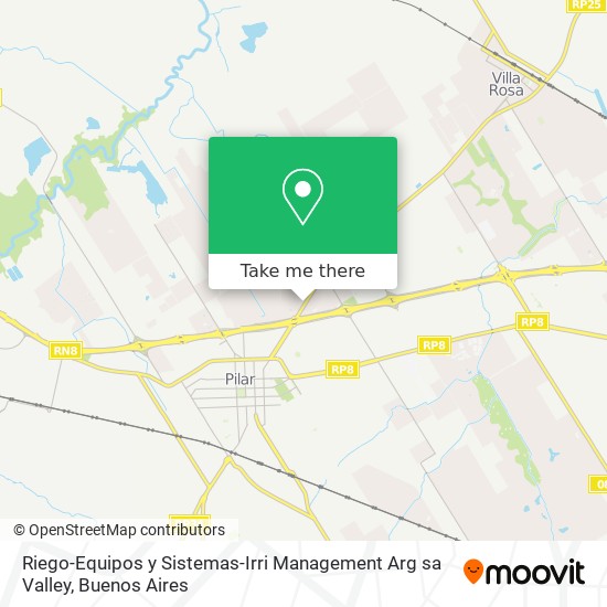 Riego-Equipos y Sistemas-Irri Management Arg sa Valley map