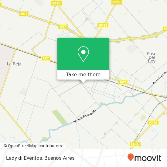 Lady di Eventos map