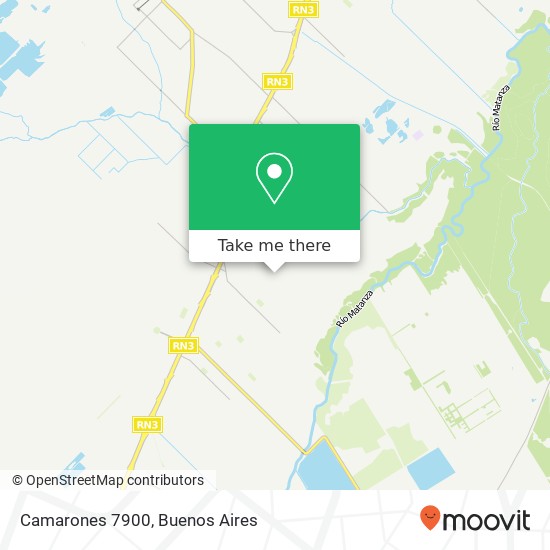 Camarones 7900 map