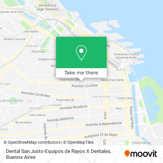 Dental San Justo-Equipos de Rayos X Dentales map