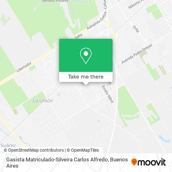 Gasista Matriculado-Silveira Carlos Alfredo map