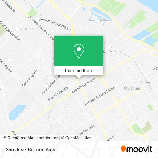 Mapa de San José