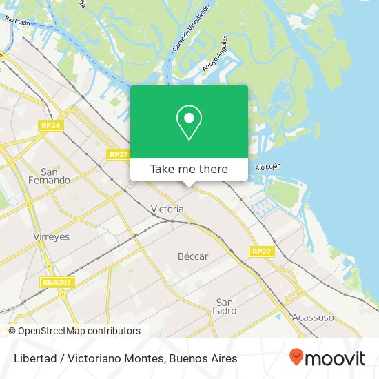 Libertad / Victoriano Montes map
