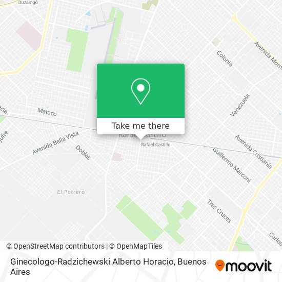 Mapa de Ginecologo-Radzichewski Alberto Horacio