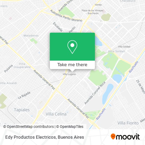 Edy Productos Electricos map