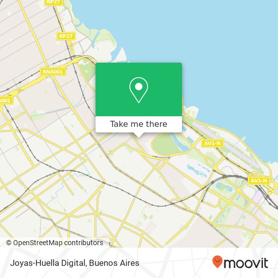 Joyas-Huella Digital map