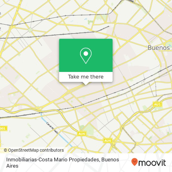 Mapa de Inmobiliarias-Costa Mario Propiedades