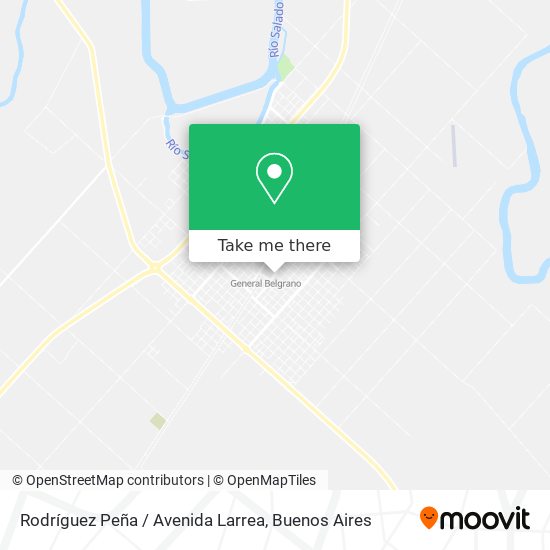 Rodríguez Peña / Avenida Larrea map