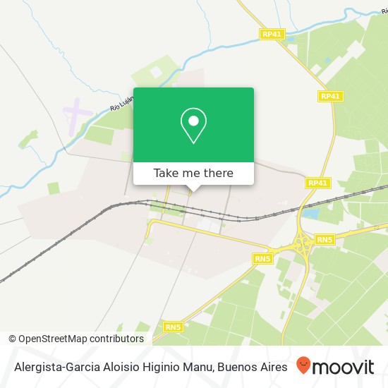 Alergista-Garcia Aloisio Higinio Manu map