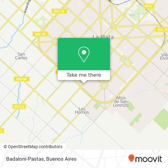 Badaloni-Pastas map