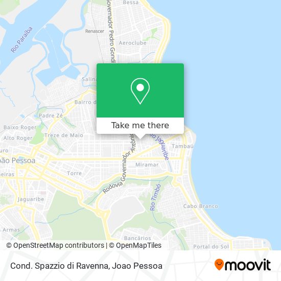 Cond. Spazzio di Ravenna map