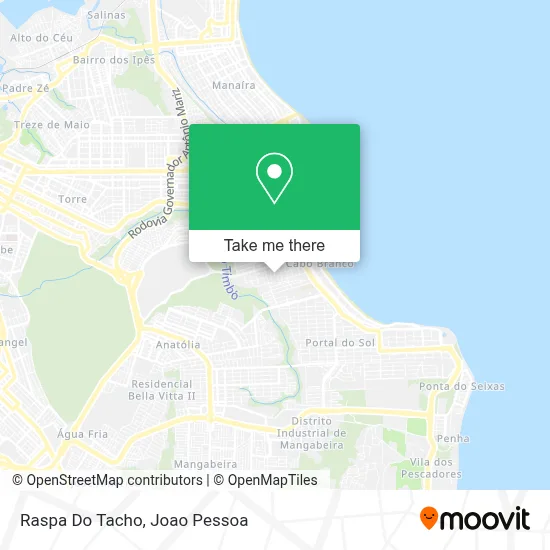 Raspa Do Tacho map