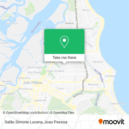 Salão Simone Lucena map