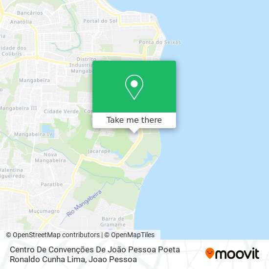 Centro De Convenções De João Pessoa Poeta Ronaldo Cunha Lima map