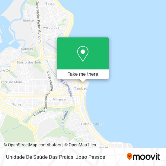 Unidade De Saúde Das Praias map