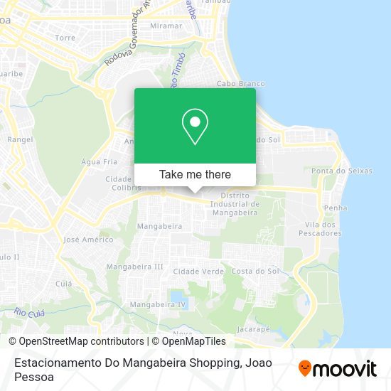 Estacionamento Do Mangabeira Shopping map