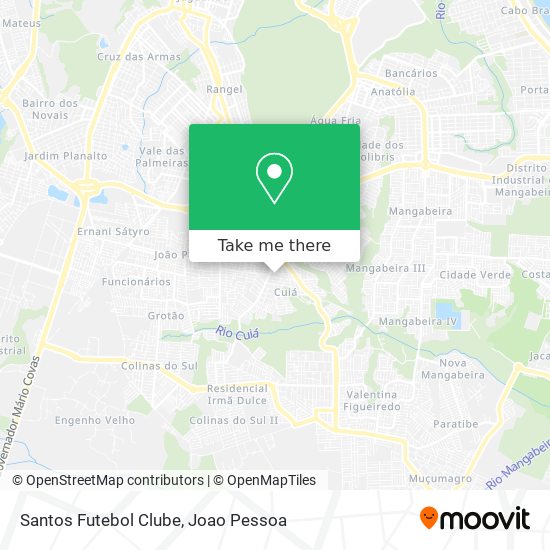 Santos Futebol Clube map