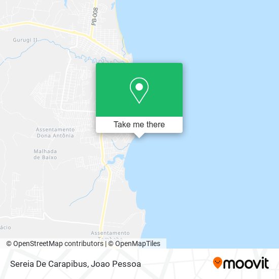 Sereia De Carapibus map
