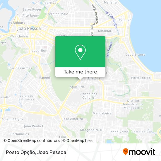 Posto Opção map