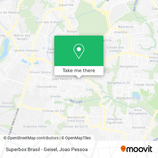 Superbox Brasil - Geisel map