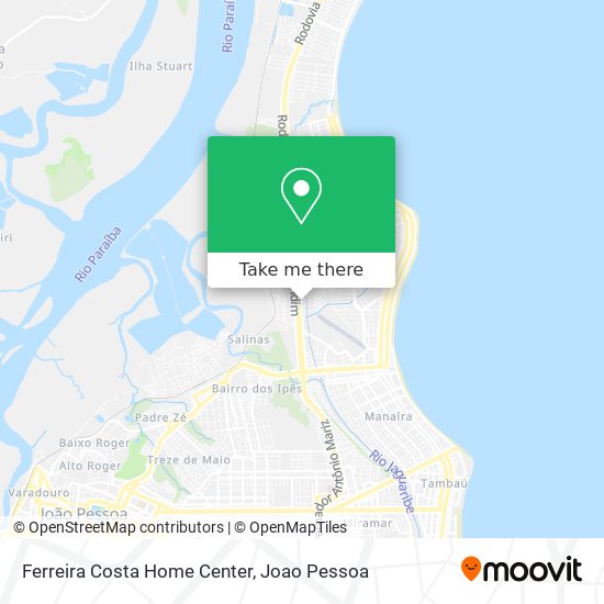 Ferreira Costa Home Center map