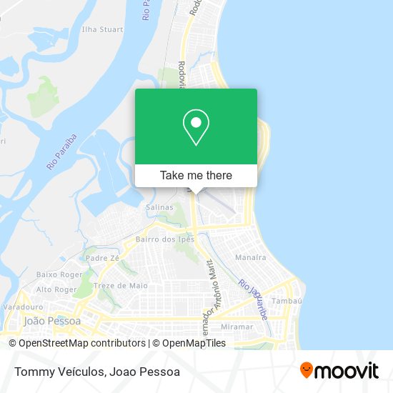 Tommy Veículos map