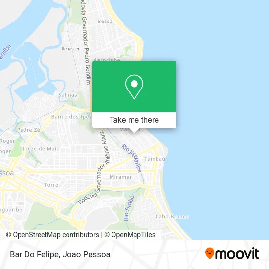 Bar Do Felipe map