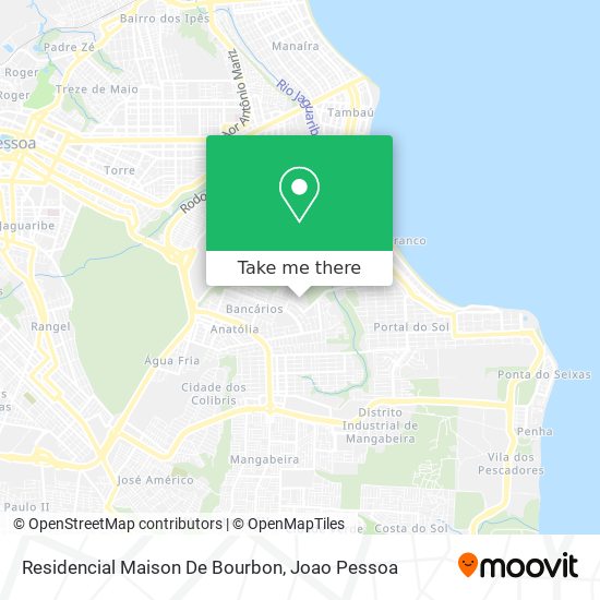 Residencial Maison De Bourbon map
