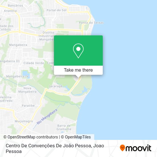 Centro De Convenções De João Pessoa map