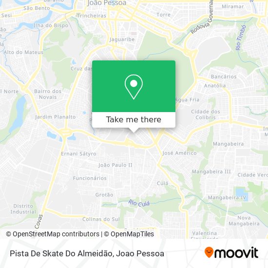 Pista De Skate Do Almeidão map
