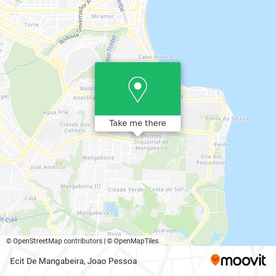 Ecit De Mangabeira map