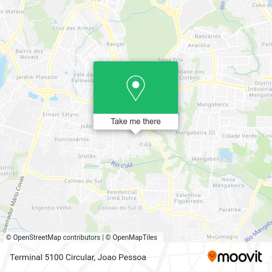 Terminal 5100 Circular map