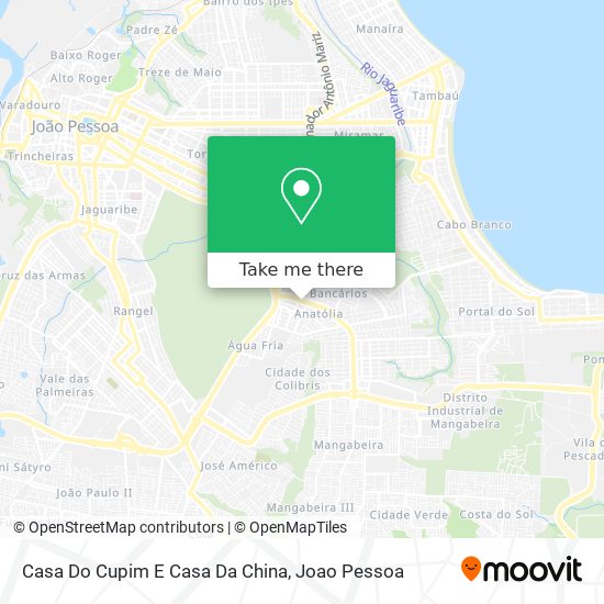 Casa Do Cupim E Casa Da China map