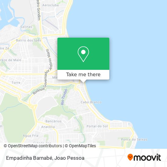 Empadinha Barnabé map