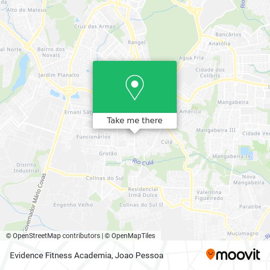 Evidence Fitness Academia map