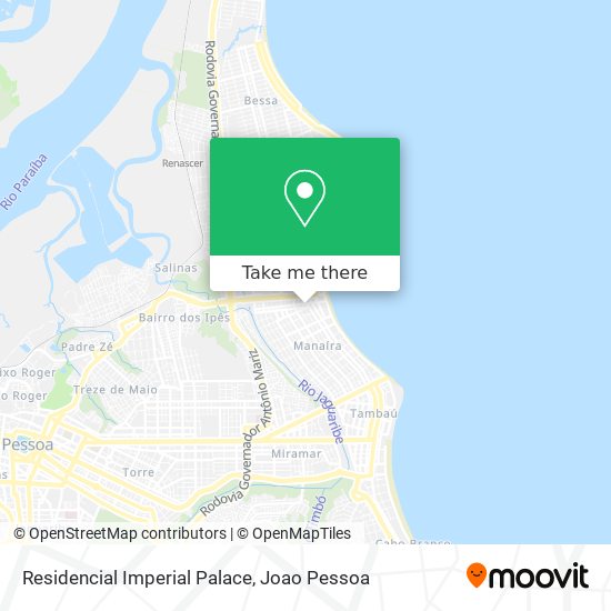 Residencial Imperial Palace map