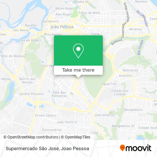 Supermercado São José map