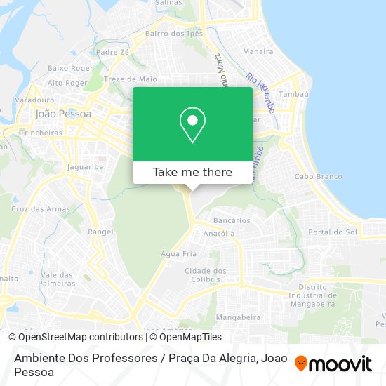 Ambiente Dos Professores / Praça Da Alegria map