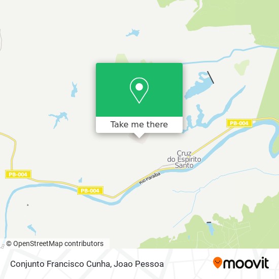 Conjunto Francisco Cunha map