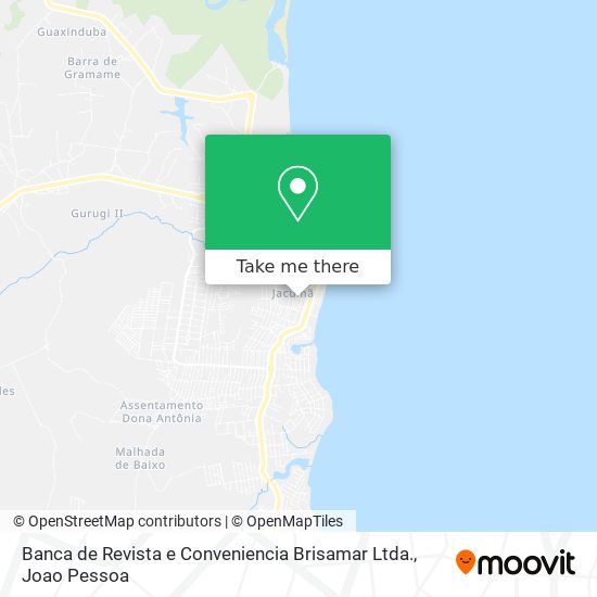 Banca de Revista e Conveniencia Brisamar Ltda. map