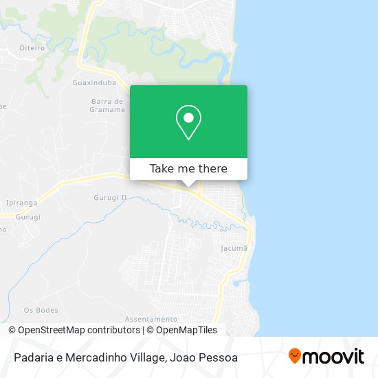 Padaria e Mercadinho Village map