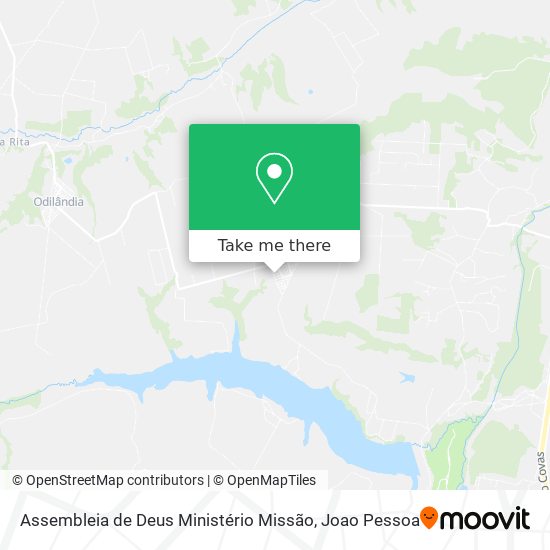Assembleia de Deus Ministério Missão map