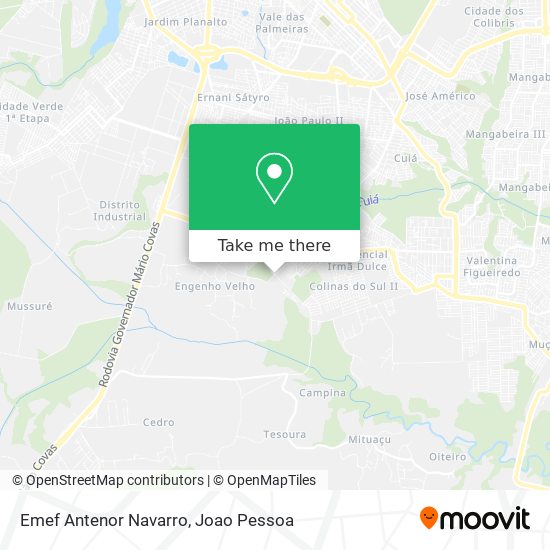 Emef Antenor Navarro map